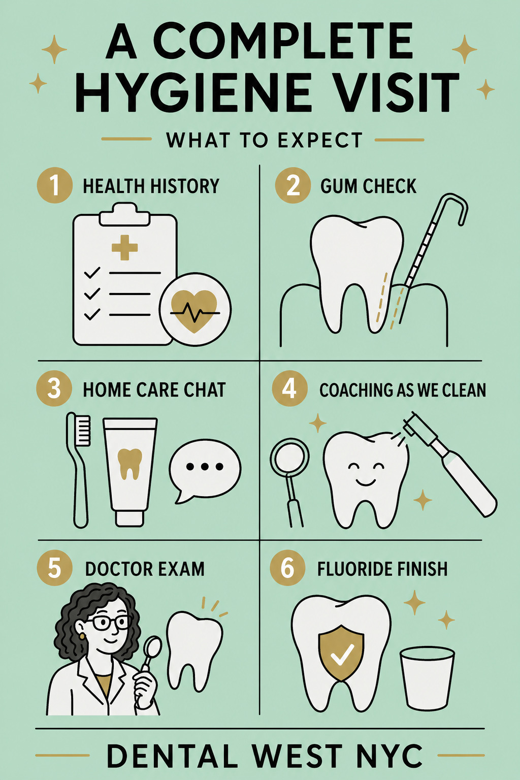 Infographic A Complete Hygiene Visit Infographic A Complete Hygiene Visit